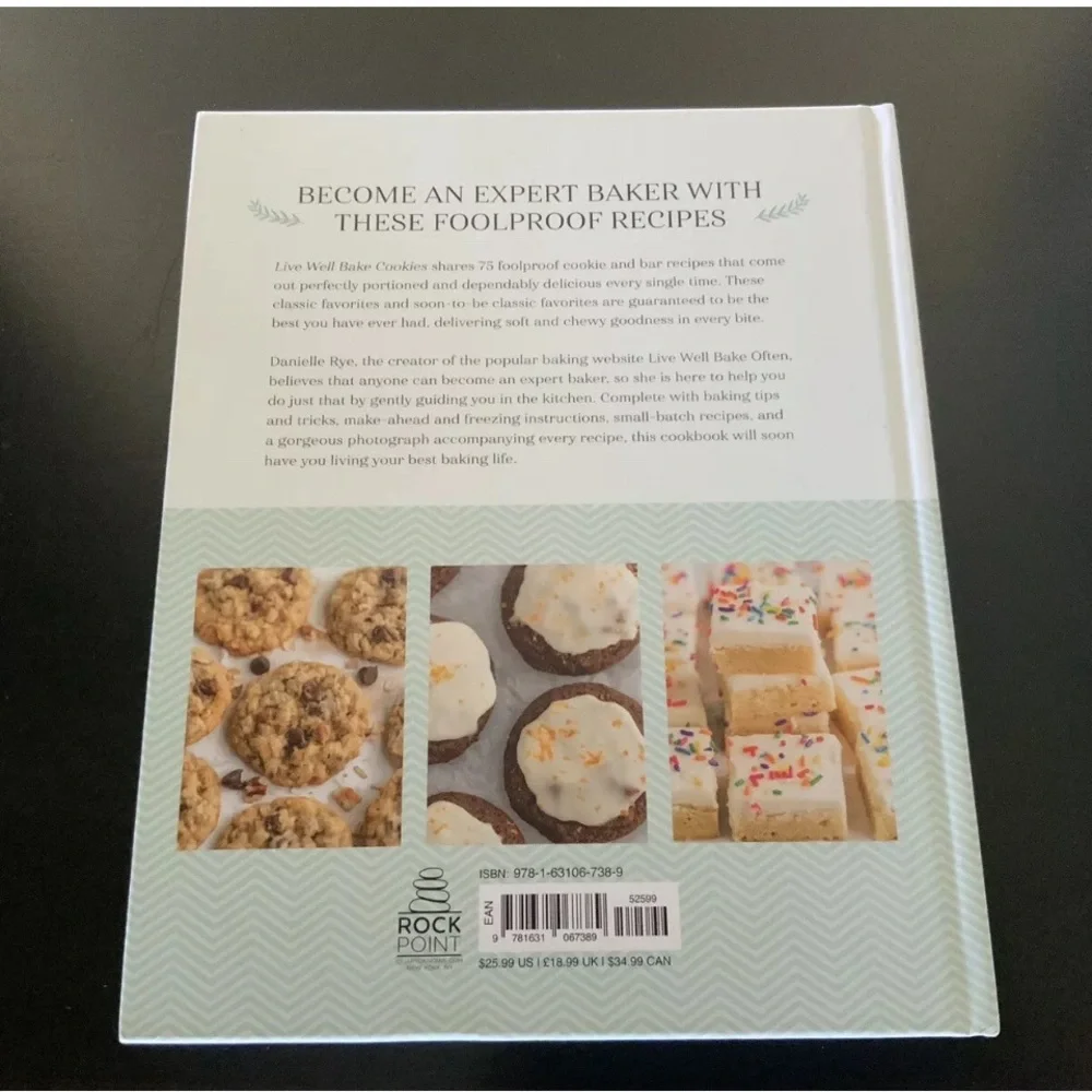 Live Well Bake Cookies Cookbook; 75 classic recipes